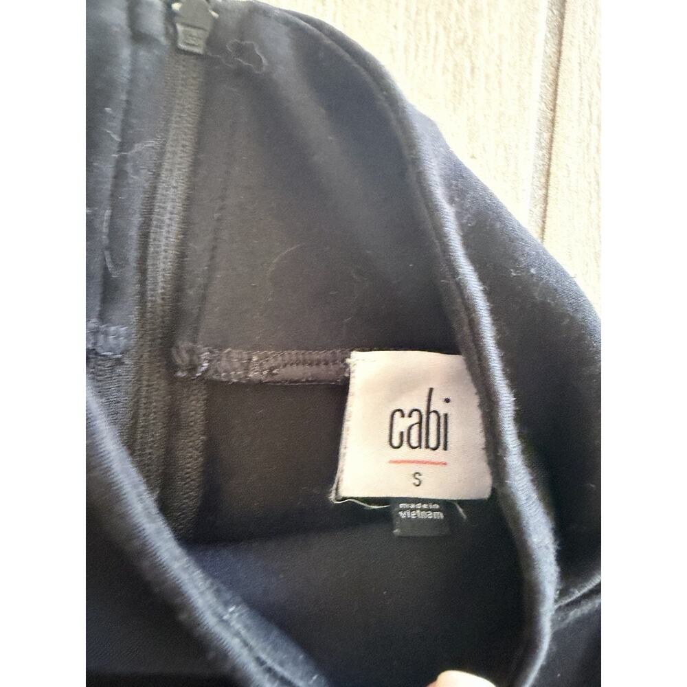 Cabi Tailored Turtleneck #4367 Black S - Picture 3 of 5